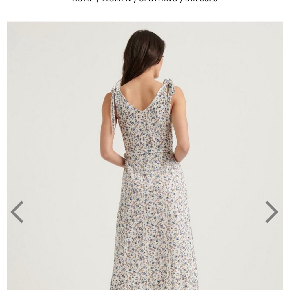 Lucky Brand ✨NWTs✨Tie Shoulder Wrap Dress - Picture 3 of 15